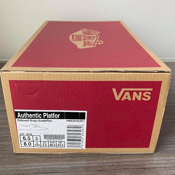 Vans Authentic Platform Sidewall Wrap Shoes - Picture 15 of 16